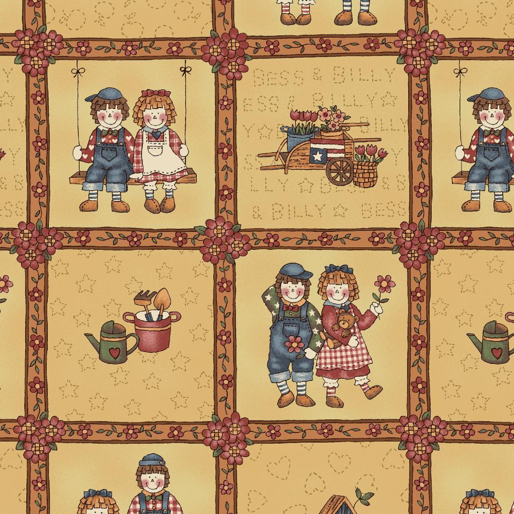 BESS & BILLY 印花布