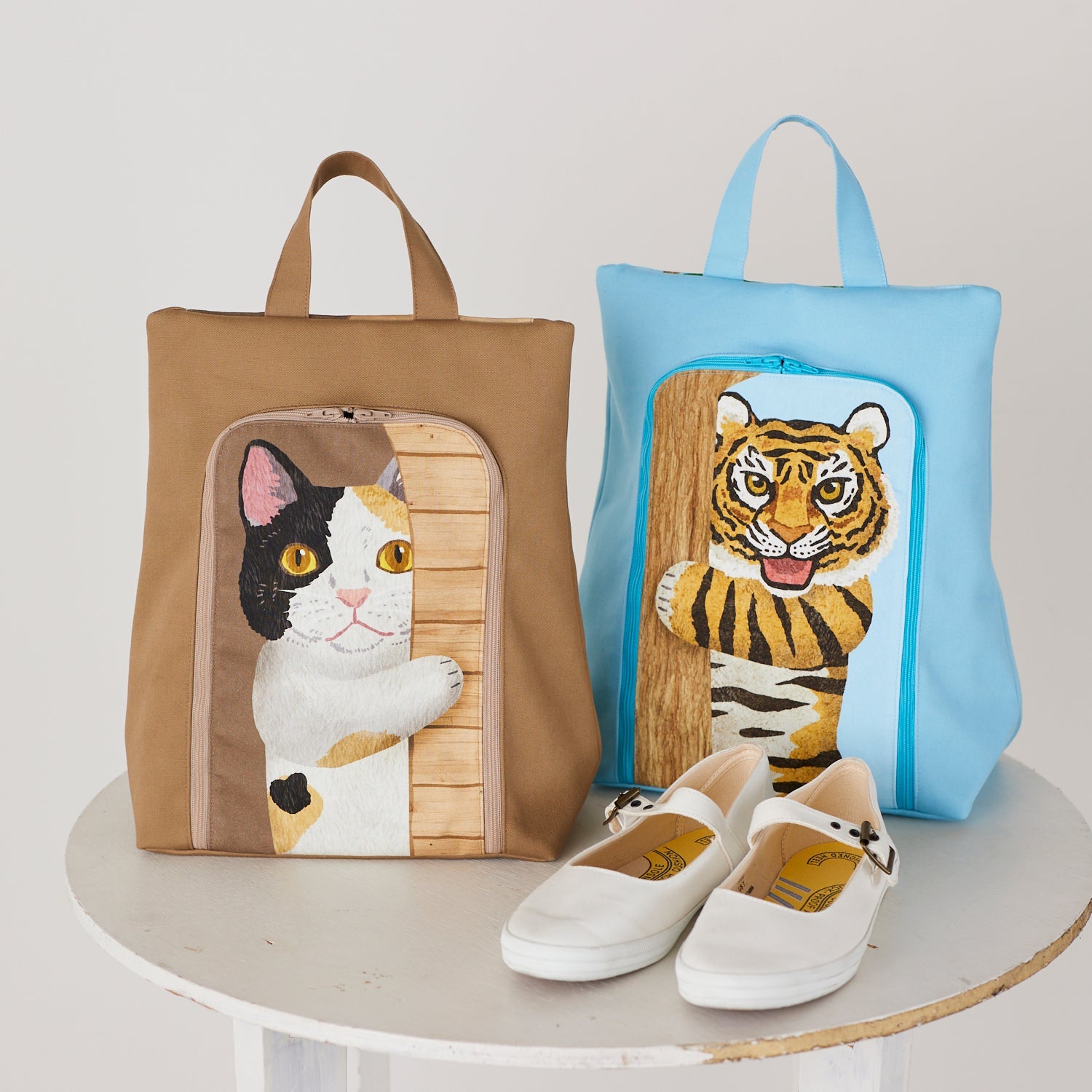 HOME DECO 動物定位布(牆壁貓咪/熊貓樹)