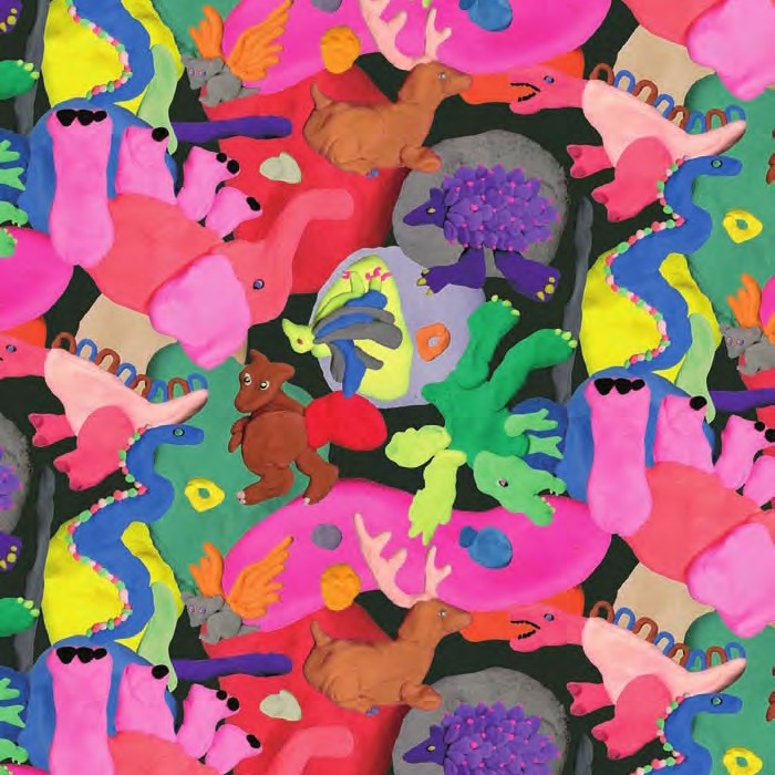 PREHISTORIC DREAMS 平織細布