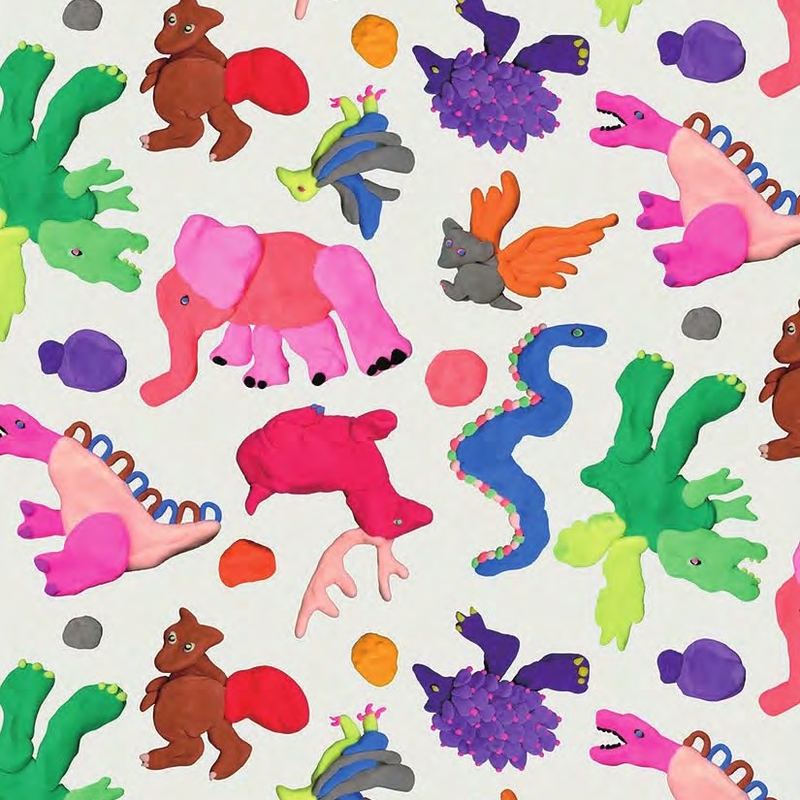 CLAY CREATURES 平織細布