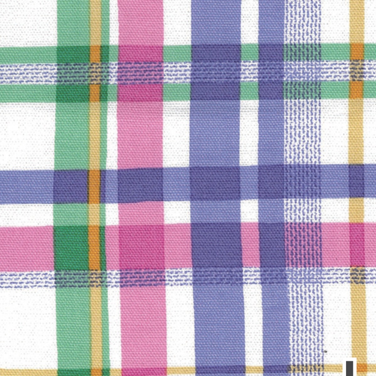 Madras & Stripes 牛津布