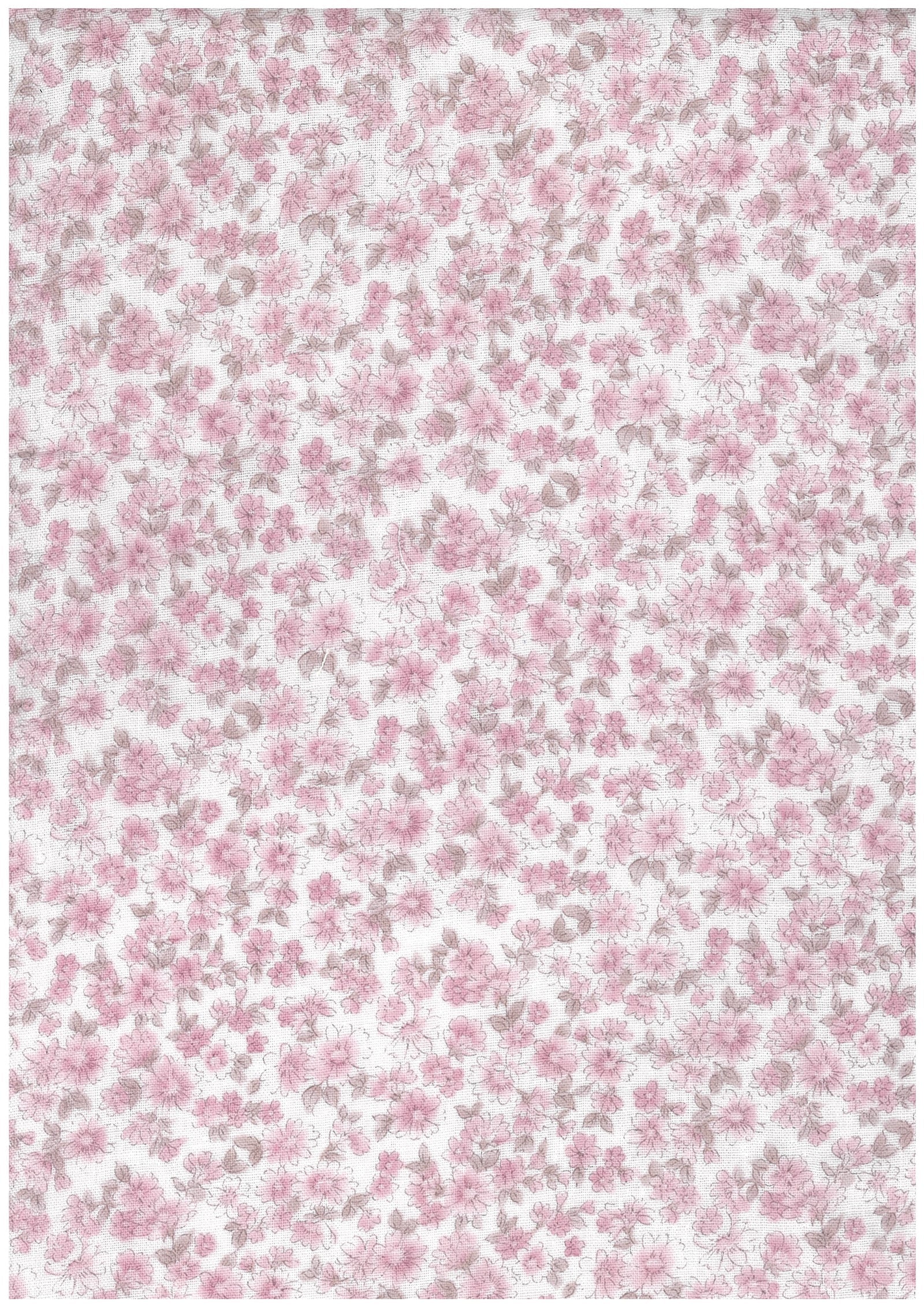 水彩花 雙層紗
