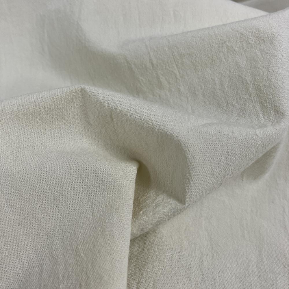 強撚素色布 播州洗加工