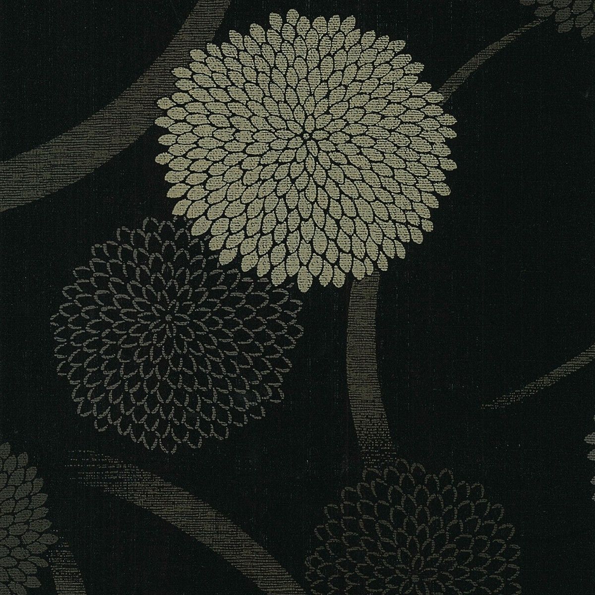 菊花紬紋樣