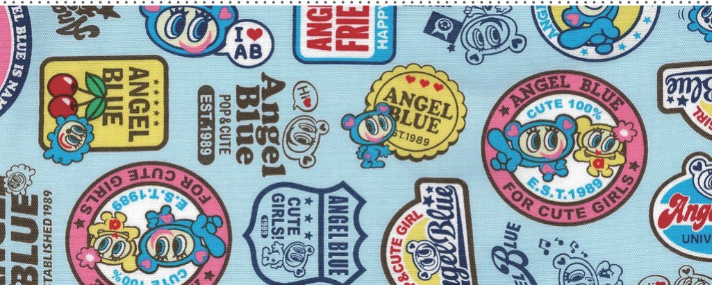 Angel Blue圖案拼布
