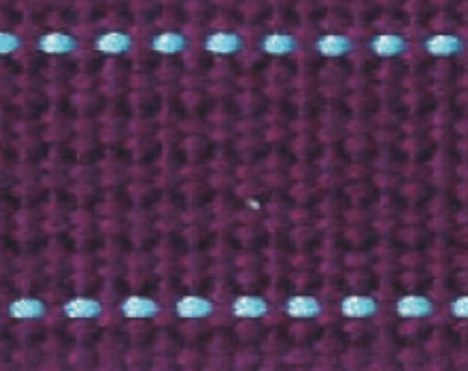 echino 刺繡織帶 紫色