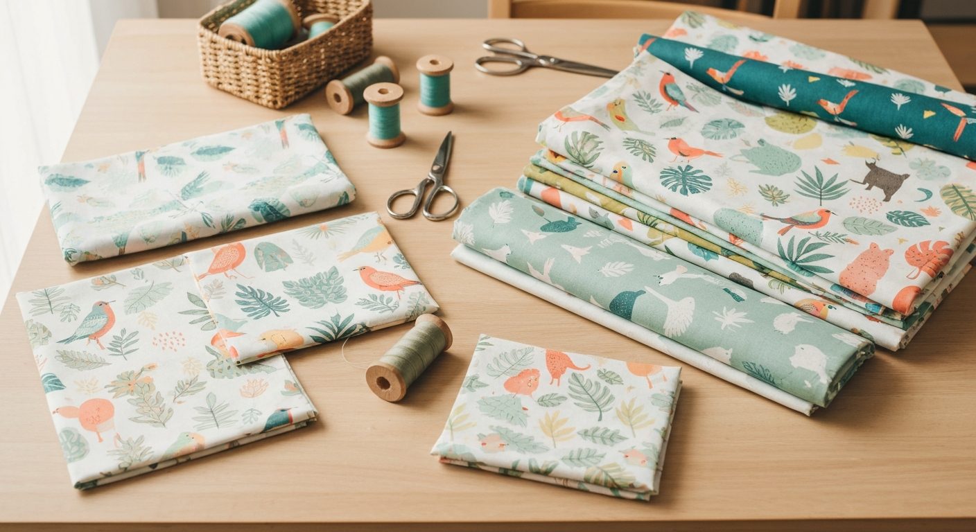 2025 Fabric Buying Guide: cocochi's house Original Print Fabrics — Taiwan-Designed Patterns for Designers, Children's Brands & Craft Makers