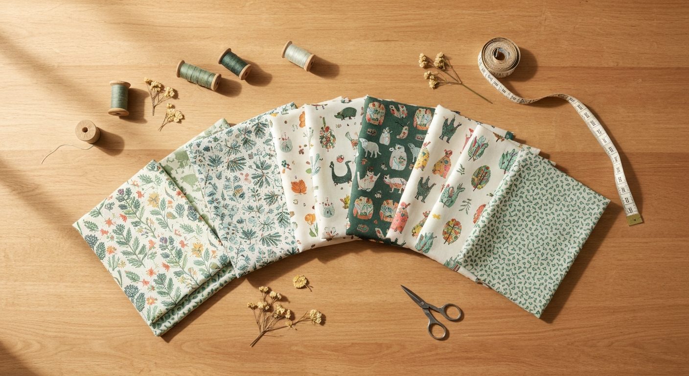 2025 Winter Fabric Guide: Taiwan-Designed Original Prints from cocochi's house Catalogue No. 7