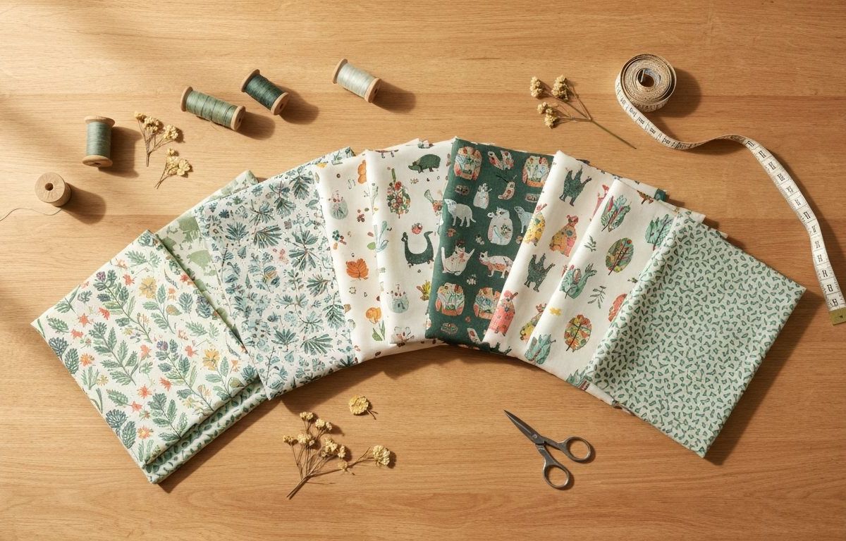 2025 Winter Fabric Guide: Taiwan-Designed Original Prints from cocochi's house Catalogue No. 7